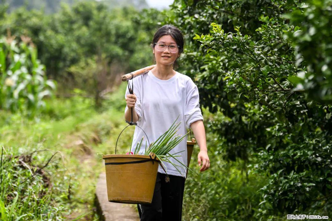 全网追的“扁担女孩”,找了一份暑假工,时薪12元 - 通辽生活资讯 - 通辽28生活网 tongliao.28life.com